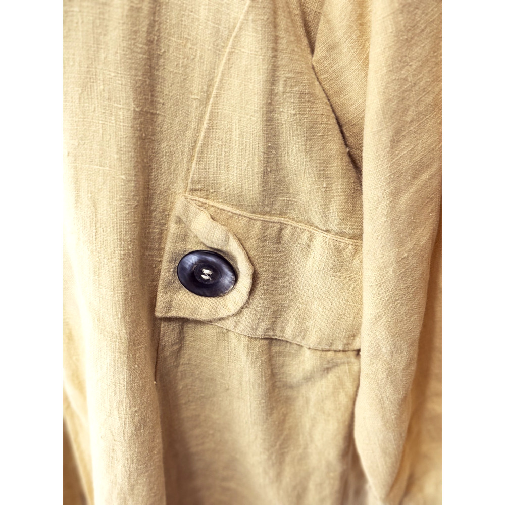 Stunning KRISTA LARSON One Size Yellow Art to Wear Jacket #0045 - Picture 11 of 12